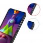Coque Samsung Galaxy M51 Effet Cuir Bicolore