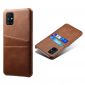 Coque Samsung Galaxy M51 Mélodie Effet Cuir Porte Cartes