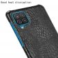 Coque Samsung Galaxy A12 effet peau de croco