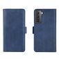 Housse portefeuille Samsung Galaxy S21 Plus simili cuir mat