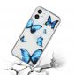 Coque iPhone 12 mini Papillons Bleus
