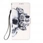 Housse Samsung Galaxy A32 5G Skull Flowers