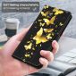 Housse Samsung Galaxy S21 Plus 5G papillons dorés