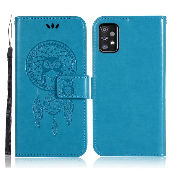 Housse Samsung Galaxy A52 4G / 5G hibou attrape rêves