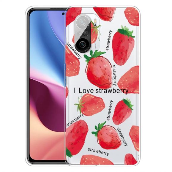 Coque Xiaomi Mi 11i / Poco F3 I Love Strawberry