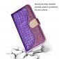 Housse Samsung Galaxy A12 Luxury Croco Paillettes