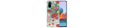 Coque Xiaomi Redmi Note 10 multiples donuts