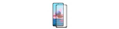 Protections d'écran Xiaomi Redmi Note 10 / Note 10S / Poco M5S en verre trempé Full Size (2 pièces)