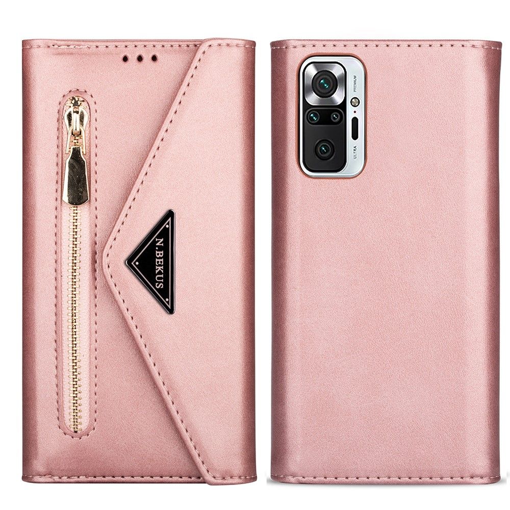 Housse Portefeuille Xiaomi Redmi Note 10 Pro Effet Cuir N.BEKUS