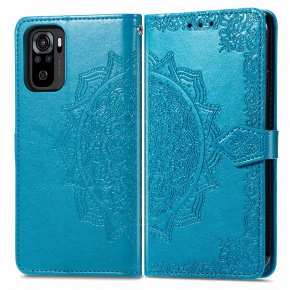 Housse Xiaomi Redmi Note 10 Mandala Porte Cartes