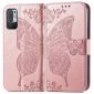 Housse Xiaomi Redmi Note 10 5G Papillon Relief