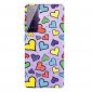 Coque Samsung Galaxy S21 5G Coeurs Colorés