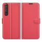 Housse Sony Xperia 1 III portefeuille style cuir