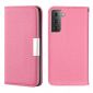 Housse Samsung Galaxy S21 FE Flip Simili Cuir Grainé