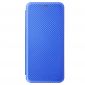 Housse Samsung Galaxy S21 Ultra 5G Simili Cuir Style Fibre de Carbone