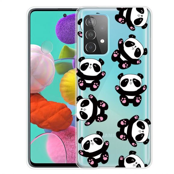 Coque Samsung Galaxy A32 4G Happy Pandas