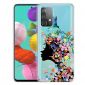 Coque Samsung Galaxy A32 4G colibri fleurs