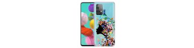 Coque Samsung Galaxy A32 4G colibri fleurs