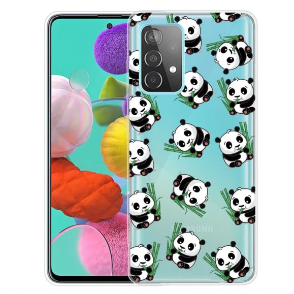 Coque Samsung Galaxy A32 4G Happy Pandas