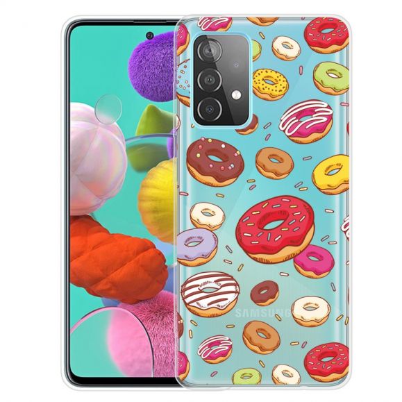 Coque Samsung Galaxy A32 4G multiples donuts