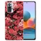 Coque Xiaomi Redmi Note 10 Pro Red Flower