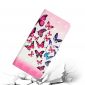 Housse Samsung Galaxy A22 4G papillons colorés