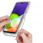 Coque Bumper Samsung Galaxy A22 4G Antichoc transparent