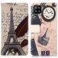 Housse Samsung Galaxy A22 4G Tour Eiffel et lettre