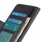 Étui Asus Zenfone 8 Flip portefeuille revêtement cuir mat