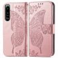 Housse Sony Xperia 5 III Papillon Relief