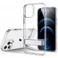 Coque iPhone 12 / 12 Pro ESR transparent avec support métal