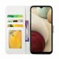 Housse Samsung Galaxy A12 Paon fleur