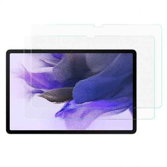 2 protections d'écran en verre trempé Samsung Galaxy Tab S7 FE