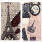 Housse Motorola Moto G50 Tour Eiffel et lettre