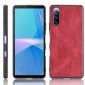 Coque Sony Xperia 10 III Effet Cuir