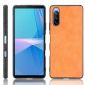 Coque Sony Xperia 10 III Effet Cuir