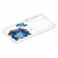 Coque Samsung Galaxy S21 Plus 5G fleurs et papillons bleus