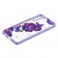 Coque Samsung Galaxy S21 Plus 5G fleurs et papillons violets