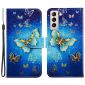 Housse Samsung Galaxy S21 Plus 5G Golden Butterfly