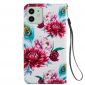 Housse iPhone 12 / 12 Pro Paon fleur