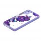 Coque Xiaomi Poco M3 fleurs et papillons violets