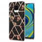 Coque Xiaomi Redmi Note 9S / Redmi Note 9 Pro marbre et fleurs