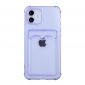 Coque Silicone Samsung Galaxy S21 Plus Transparente Porte Carte