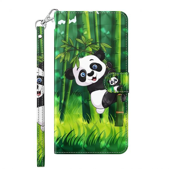 Housse Sony Xperia 10 III Panda sur un bambou