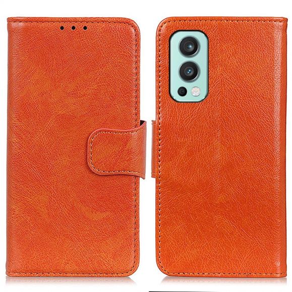 Housse OnePlus Nord 2 5G Style Cuir Vieilli