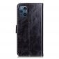Housse Oppo Find X3 Pro effet cuir luxueux coutures