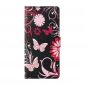 Housse OnePlus Nord 2 5G papillons et fleurs