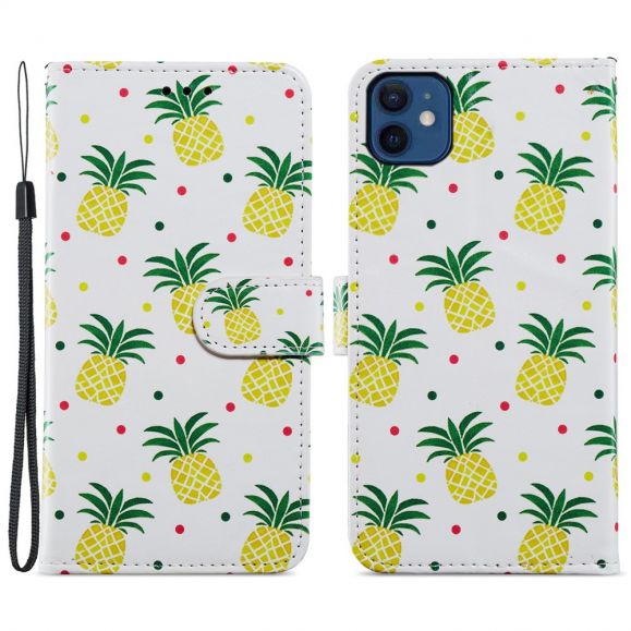 Housse iPhone 12 mini Ananas