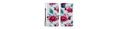 Housse iPhone 12 mini Paon fleur