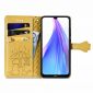 Housse Xiaomi Redmi Note 8T effet cuir animaux en relief